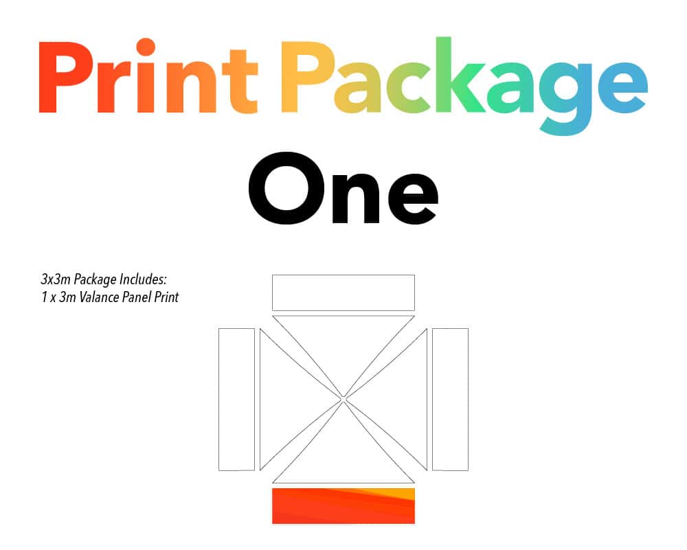 3x3 printed gazebo package 1
