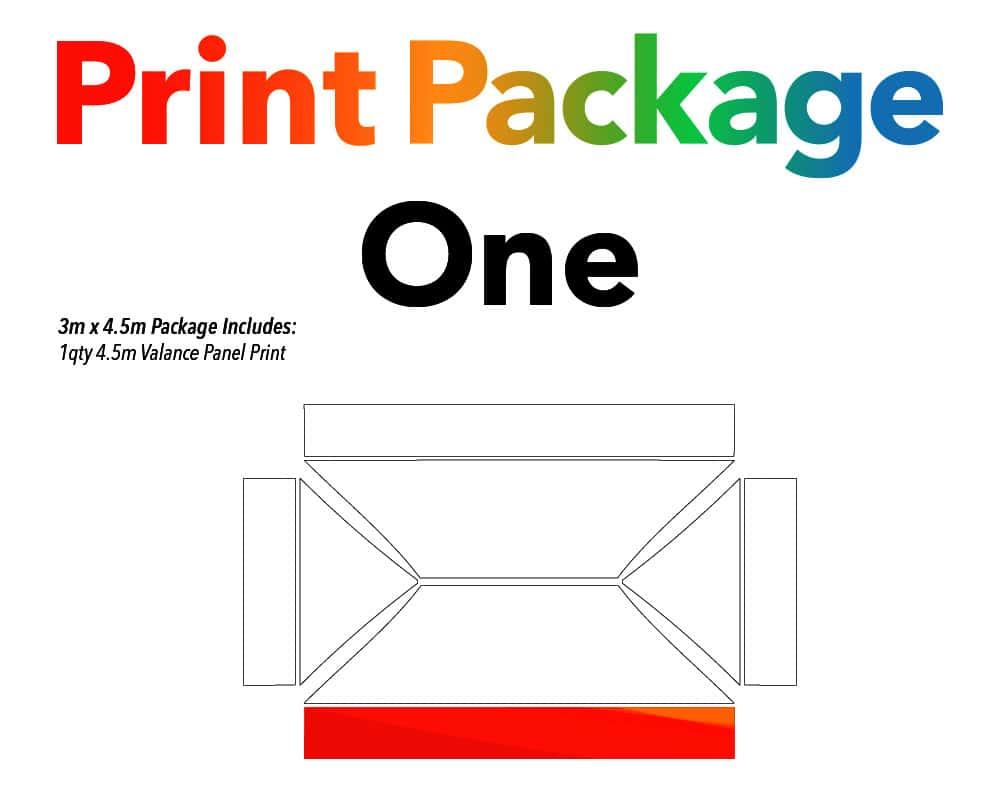3x4.5 printed gazebo package 1