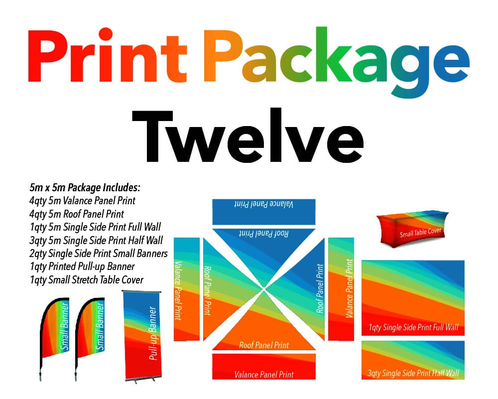 5×5 printed gazebo package 1
