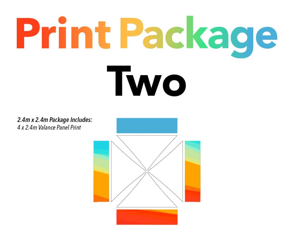 2.4x2.4 printed gazebo package 1