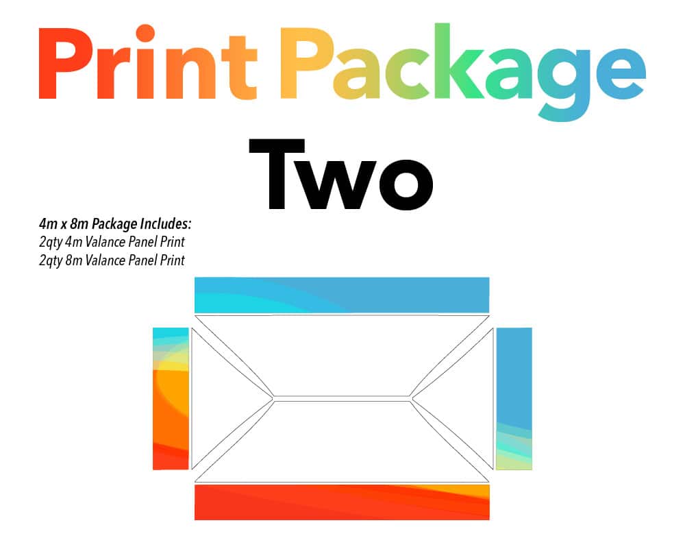 4x8 printed gazebo package 1