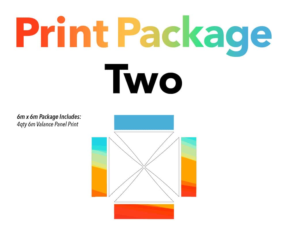 6x6 printed gazebo package 6