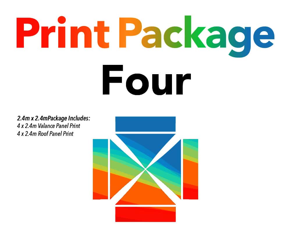 2.4x2.4 printed gazebo package 1