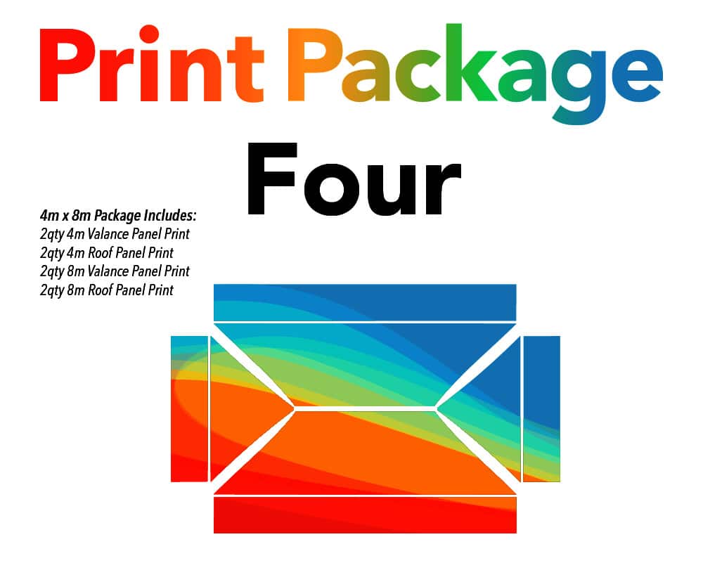 4x8 printed gazebo package 1