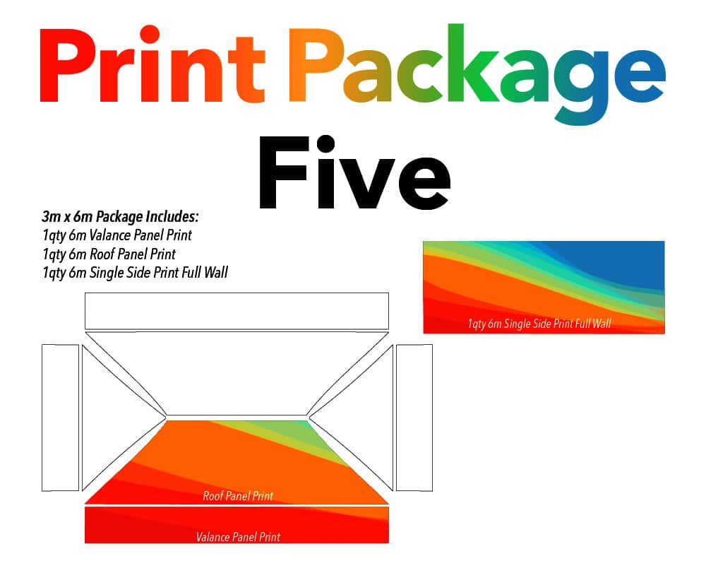 3x6 printed gazebo package 1