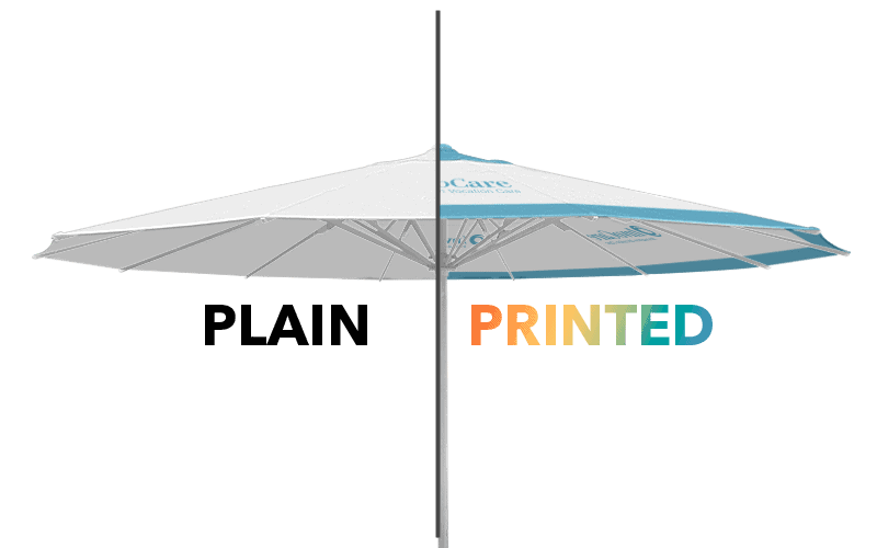 custom print 200 series umbrella