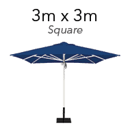 thumbnail saville umbrella square 3m x 3m
