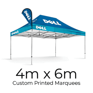product display custom printed marquees 4mx6m