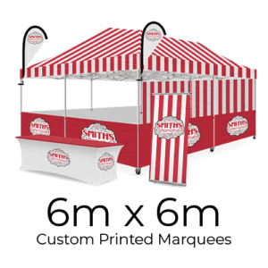 product display custom printed marquees 6mx6m