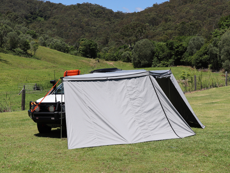 180 car awning wall kit