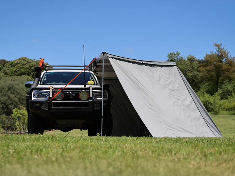 180 car awning wall kit